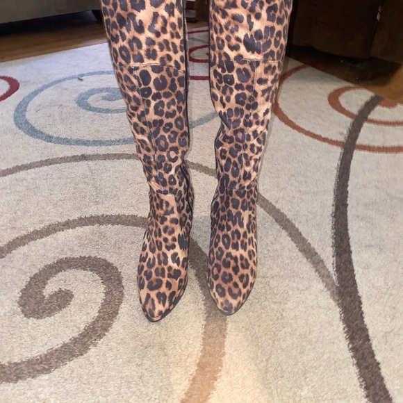 Leopard print boots - Picture 4 of 9